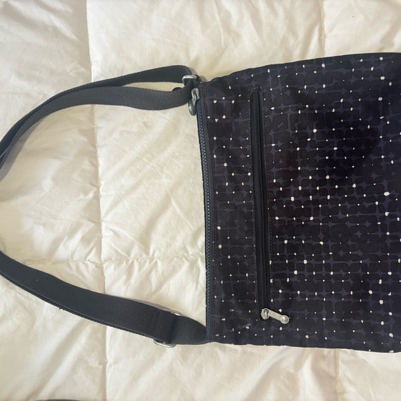 Kipling Black and White Polka Dot Crossbody bag - Picture 2 of 6